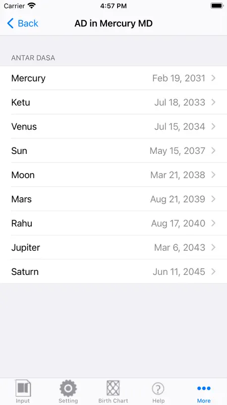 Jyotish Vedic screenshot 8 of 9