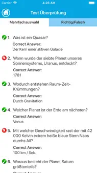 Die Astronomie Quiz iphone bilder 2