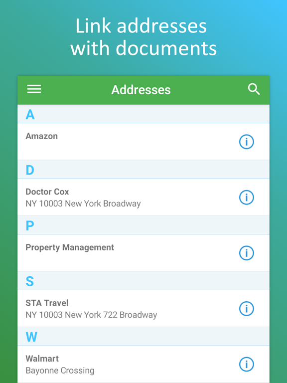 PDF Scanner App, OCR: Docutain iPad screenshot 7 - Business app