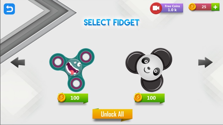 Realtime Fidget Spinner Games