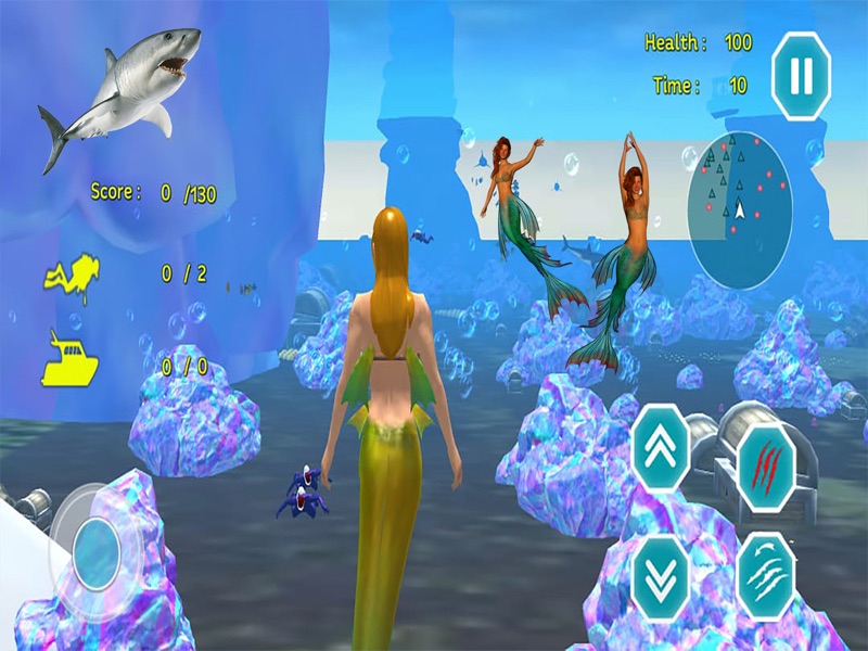 Mermaid Princess Adventure 3D screenshot 3