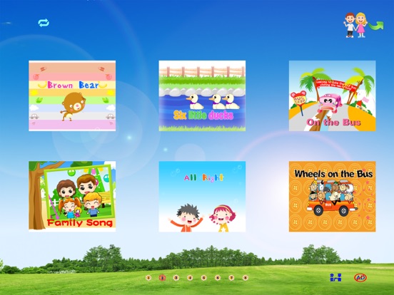 Screenshot #6 pour Chansons animées enfants A