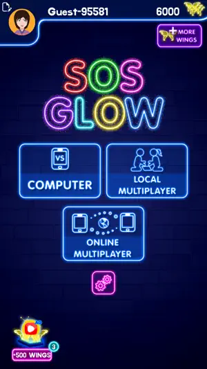 SOS Glow: Offline Multiplayer screenshot 1