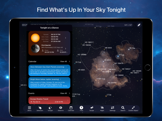 SkySafari 7 Plus iPad app afbeelding 5