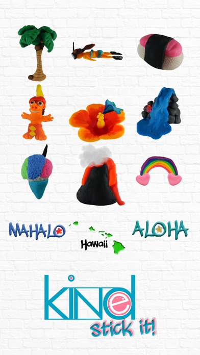 Aloha Hawaii Stickers Screenshot