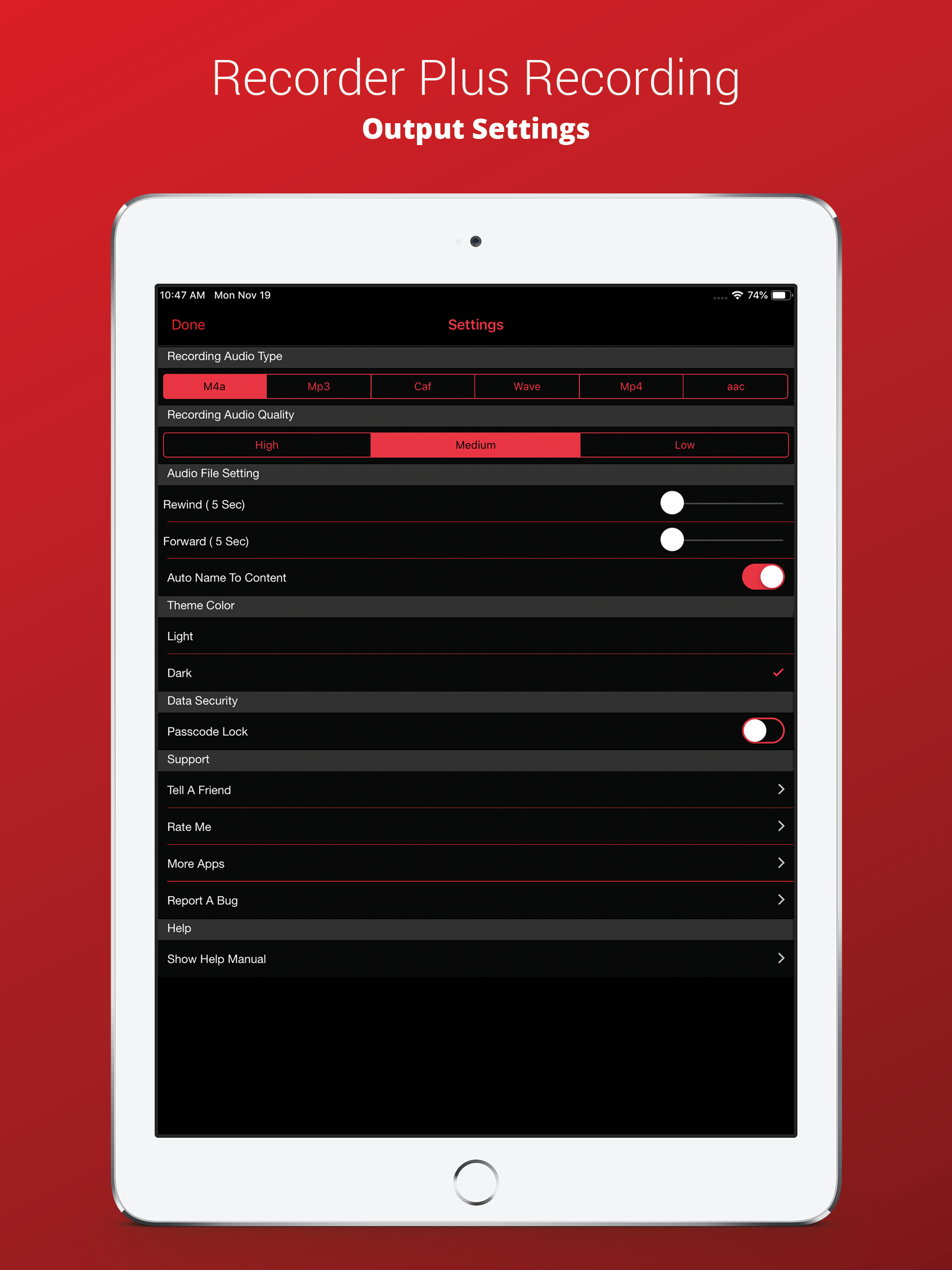Voice Recorder Plus Pro screenshot 15
