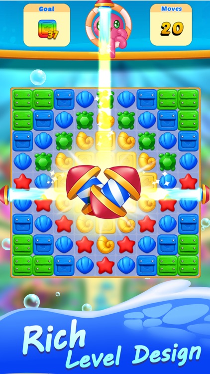 Ocean Puzzle Games-Match 3 screenshot-5