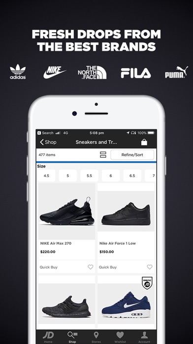 Screenshot #1 pour JD Sports