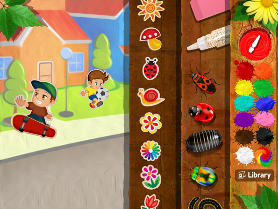 Bug Art iPad screenshot 3 - Education app