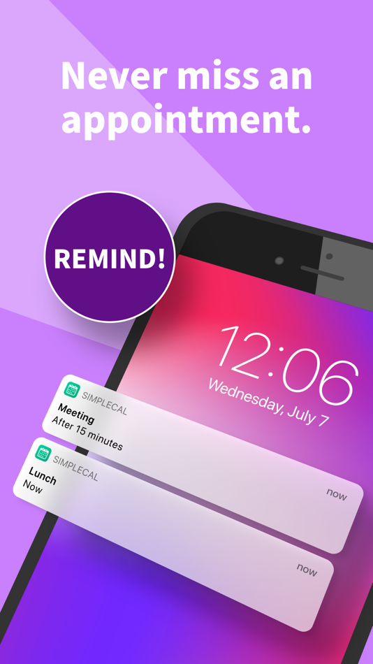 #7. Simple Calendar - SimpleCal (iOS) 由: Yohei Fujikawa