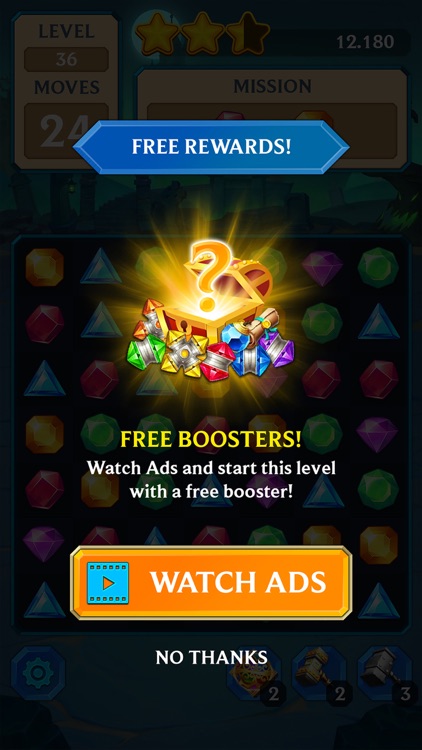 Magic Quest: Match 3 Jewel