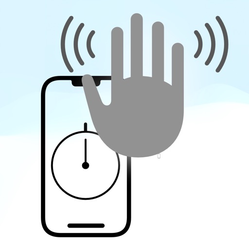 Touchless stopwatch