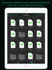 archive utility ipad capturas de pantalla 1