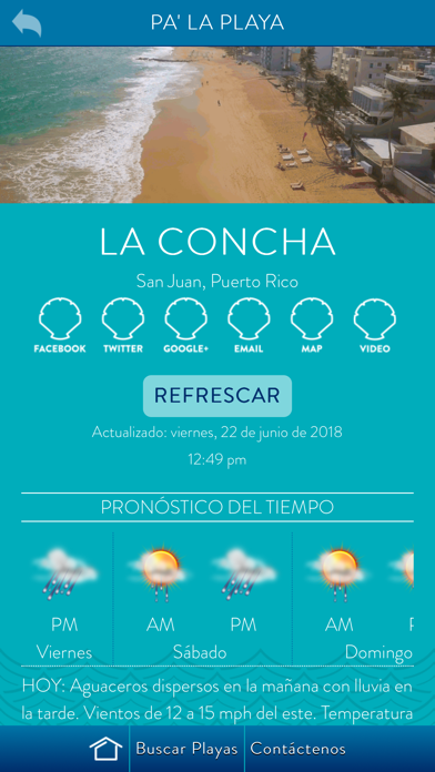 Pa' la Playa iPhone screenshot 6 - Entertainment app