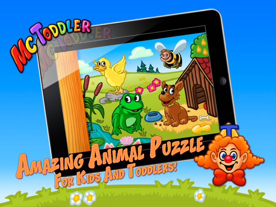 Geweldige dieren puzzel iPad app afbeelding 3