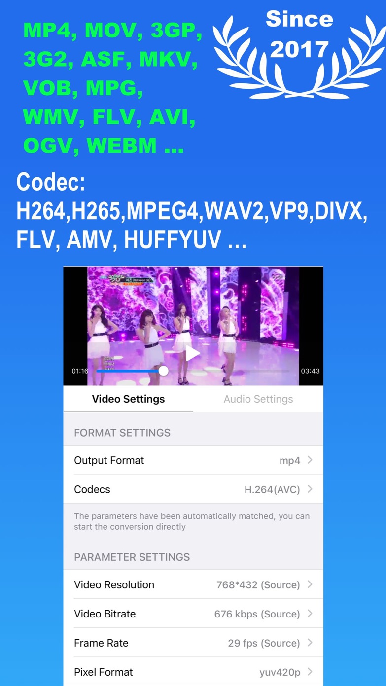 ビデオコンバーター - MP3抽出,動画音声変換,動画圧縮 App Store screenshot 2
