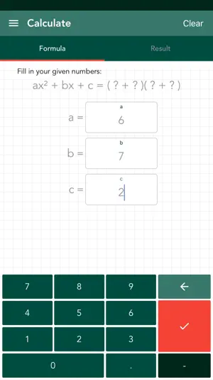 AC Method for Factoring screenshot 4
