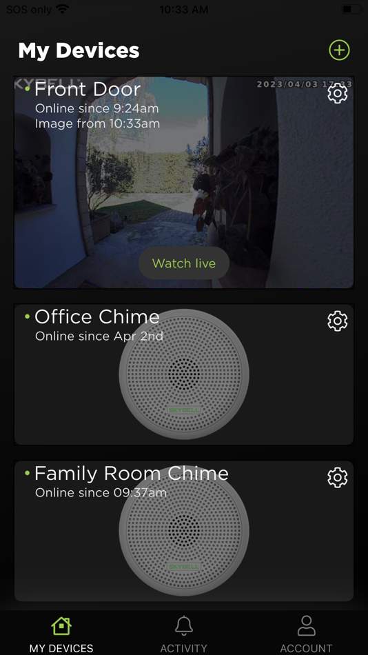 #5. SkyBell (iOS) 由: SkyBell Technologies, Inc.