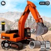 Construction Excavator Game icon