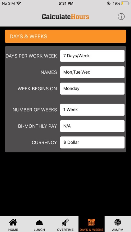 Time Card Calculator-Timeclock screenshot-4