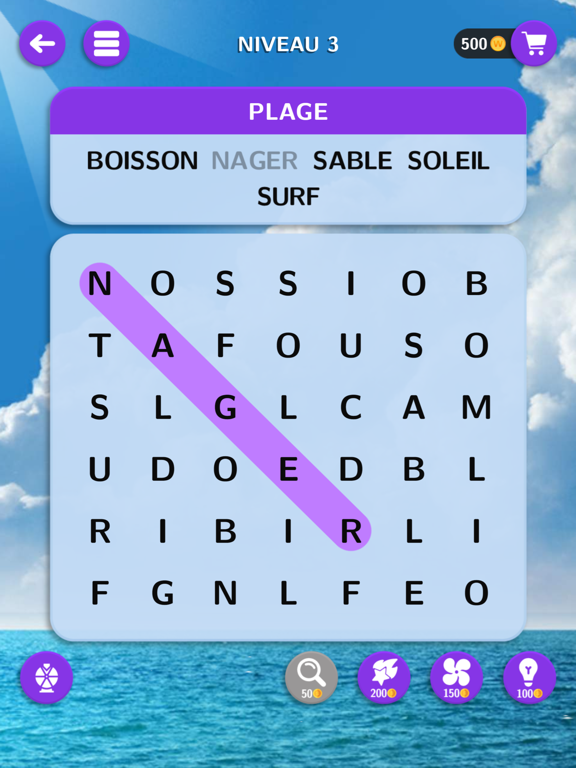 Screenshot #4 pour Monde de Mots Cachés