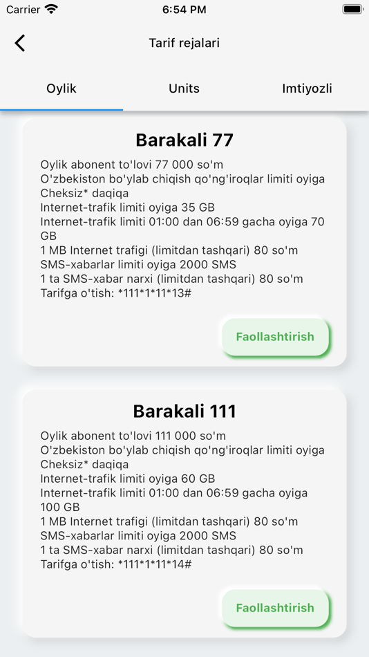 #5. USSD kodlar (iOS) Podle: Azamjon Anvarov