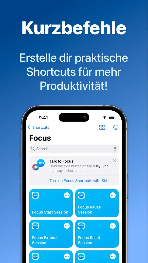 Focus - Timer for Productivity Screenshot 7