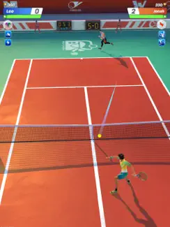 Tennis Clash：Sports Stars Game iPad image 1
