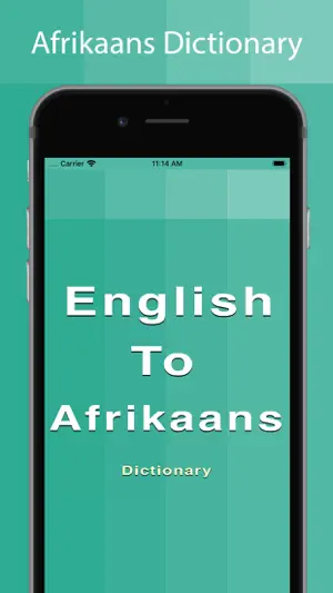 Afrikaans Dictionary Offline screenshot 1