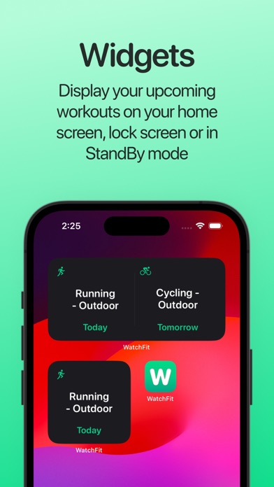 Watch Workout Builder, Tracker Screenshot