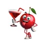 Get Cocktail Cherry Stickers for iOS, iPhone, iPad Aso Report