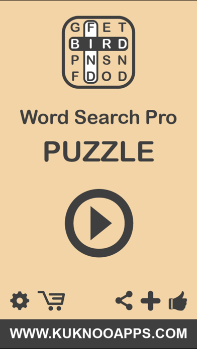 Screenshot #2 pour Word Search Finder Puzzle Game