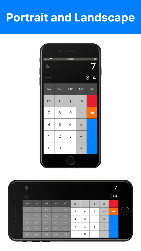 #4. Calculator Pro Elite (iOS) Podle: Cider Software LLC