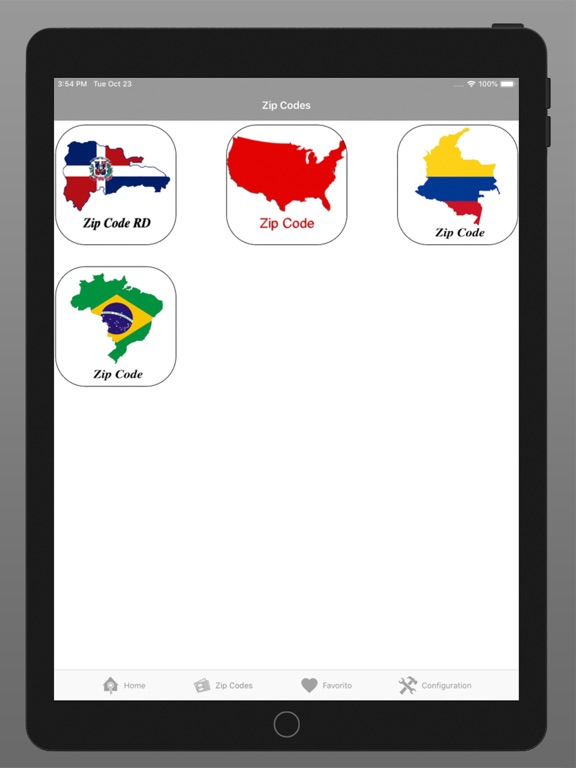 Screenshot #6 pour World Postal Zip Codes ePost