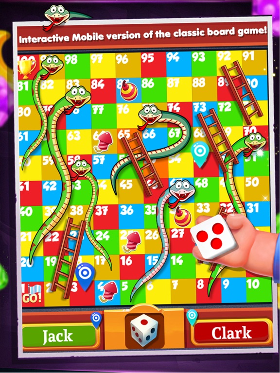 Screenshot #6 pour Snakes & Ladders - Glow & Neon