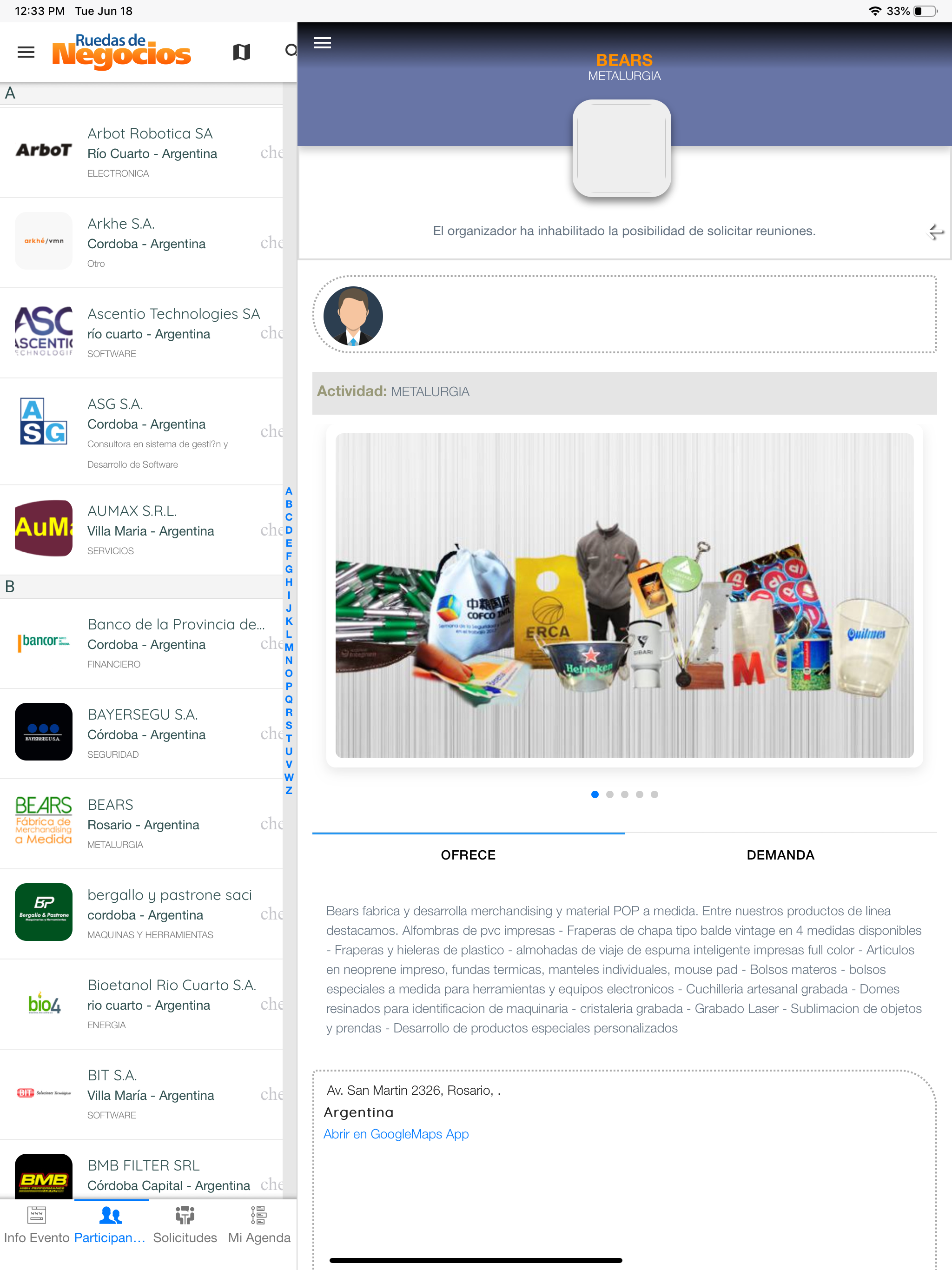 Ruedas De Negocios screenshot 12