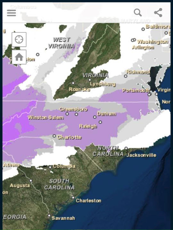 Screenshot #4 pour Snowfall Forecast