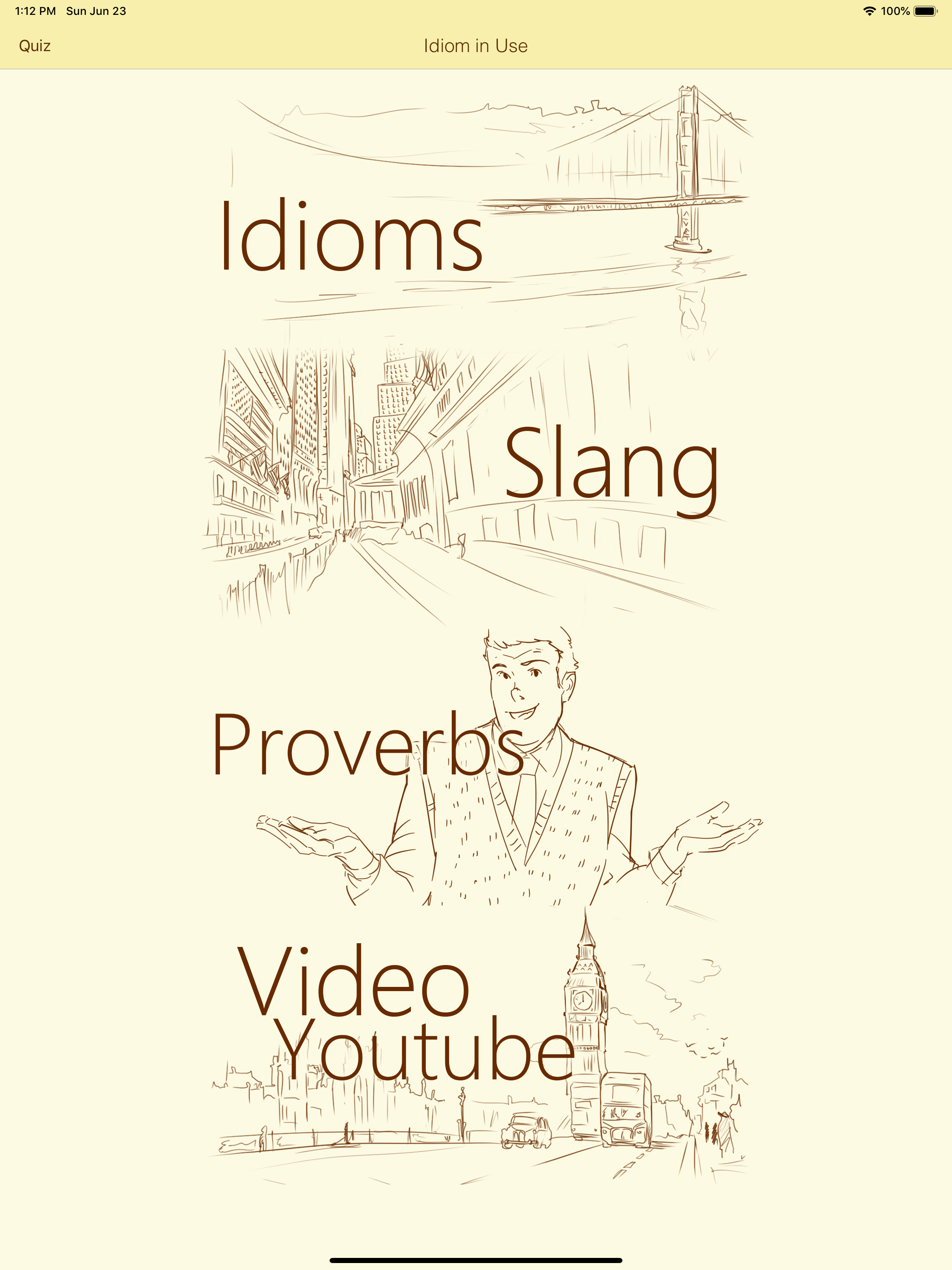 Idiom in Use Advanced English screenshot 5