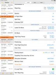 easa ftl calc ipad capturas de pantalla 1