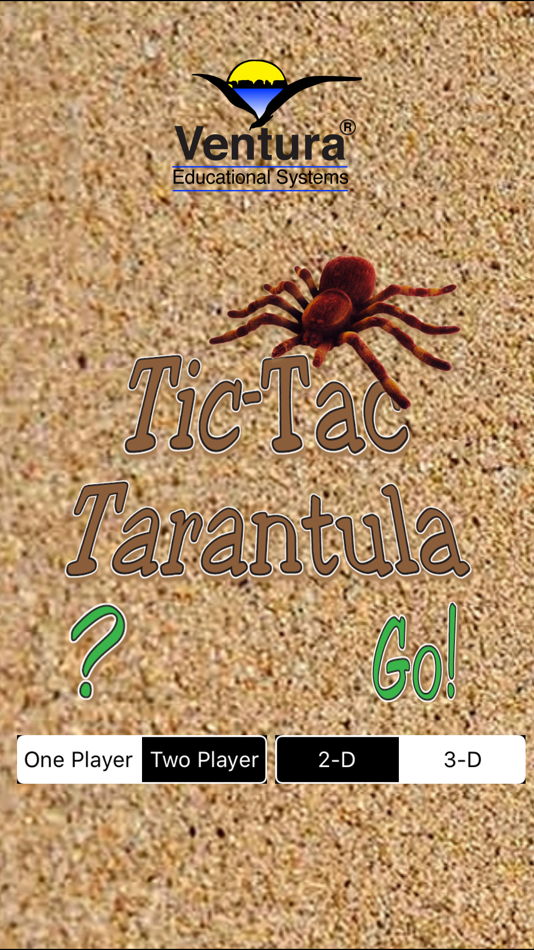 #2. Tic-Tac-Tarantula (iOS) By: Ventura Educational Systems