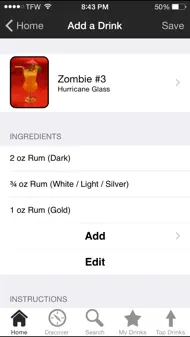 IBartender Cocktail Recipes iphone resimleri 2