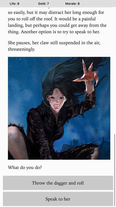 Screenshot #1 pour Dungeons and Decisions RPG