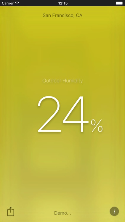 Humidity App