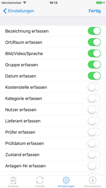 Inventarisierung mit Barcode screenshot 5 of 5