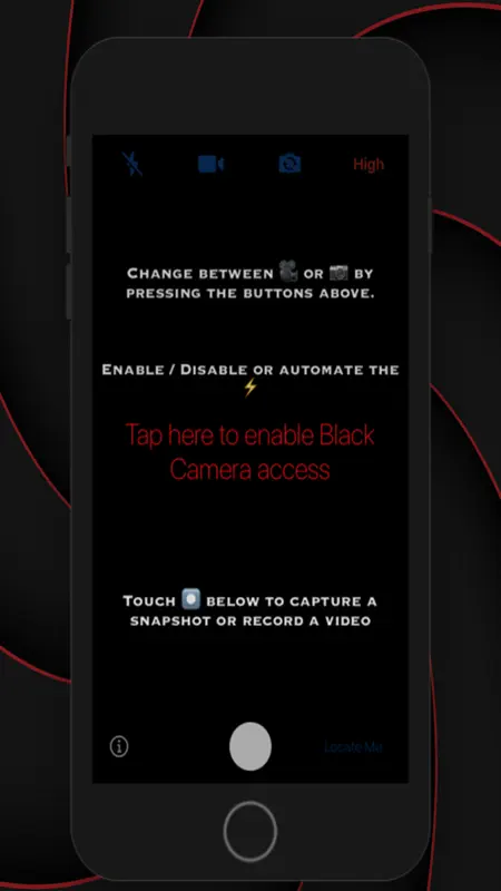 Black Camera - Video Recording screenshot 3 of 5