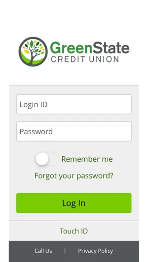 GreenState CU Mobile screenshot 1
