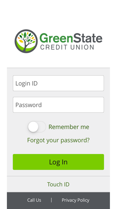 GreenState CU Mobile Screenshot 1 of 4