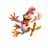 Goofy Chicken Stickers icon