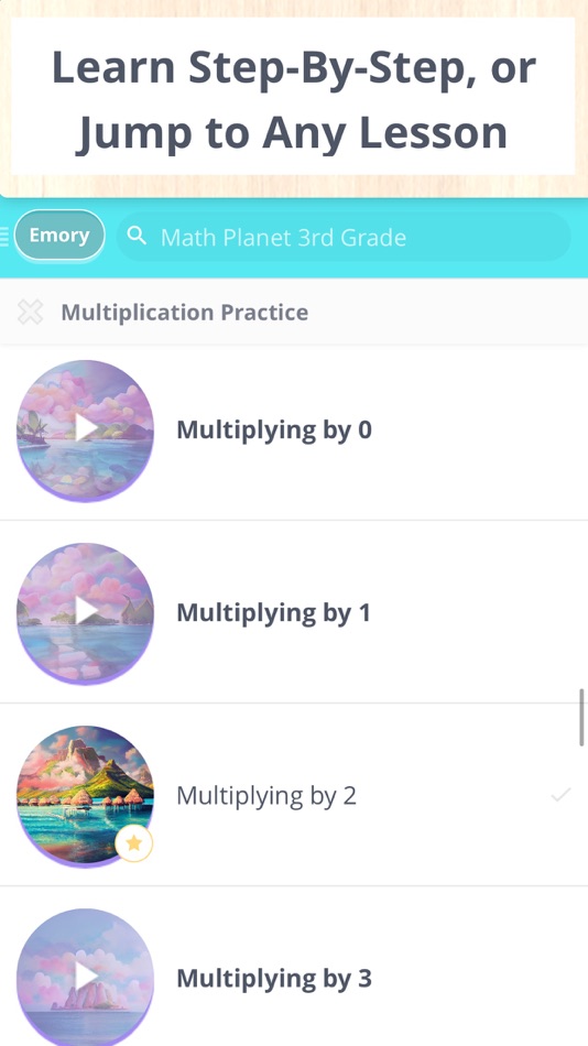 #6. Learn Math 3rd Grade (iOS) Podle: Class Ace LLC