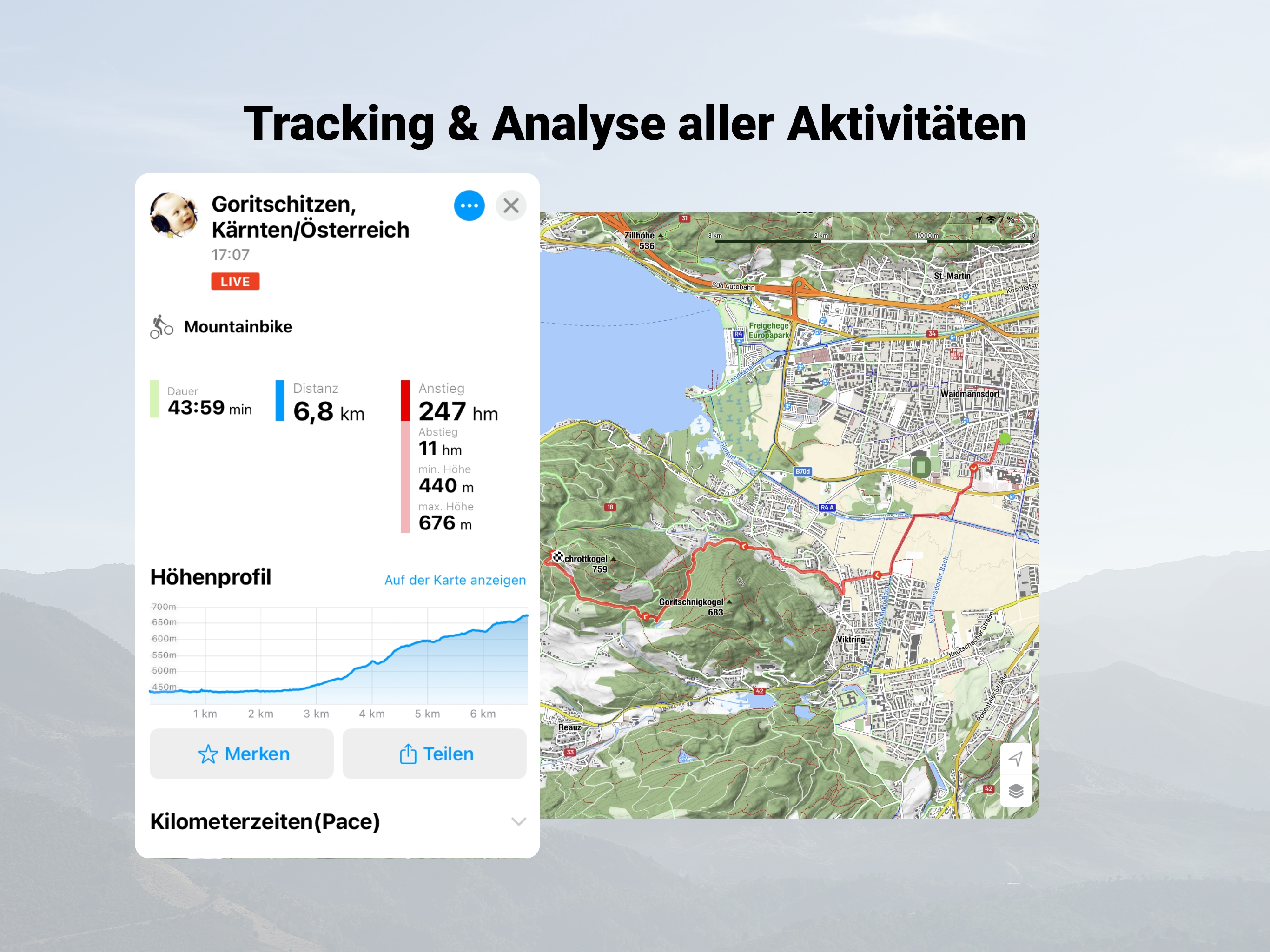 bergfex: Wandern & Tracking